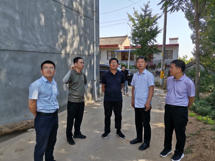 陕煤地质集团地质灾害巡查指导组到我公司鄠邑区检查指导工作