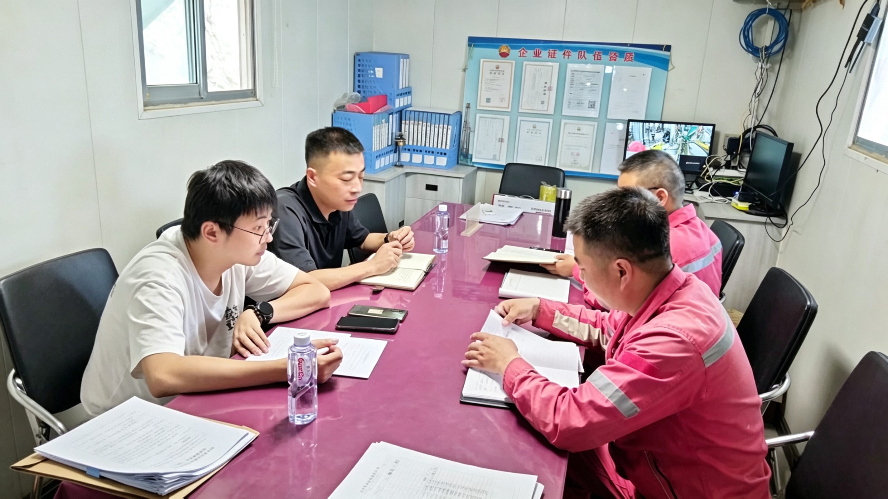 为进一步规范报销业务、降低单据退单率,推动财务工作从事后核算向事前预测、事中管控转变,8月17日,油气钻采公司财务资产部部长高扬带队前往石油天然气项目部庆城区域,开展“财务下基层、服务到一线”专题调研。(文-义胜利,图-韩兴)).png